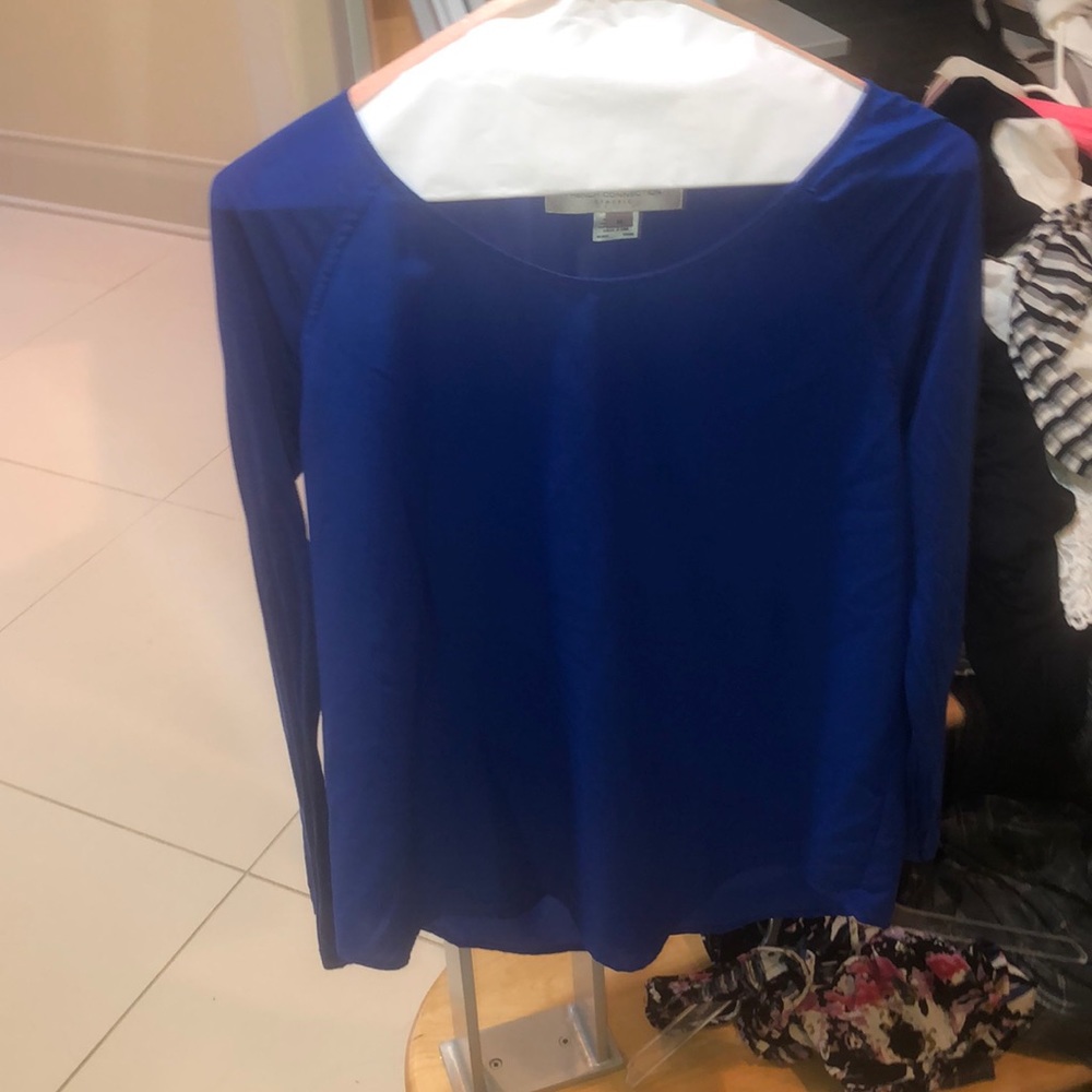French connection blue top